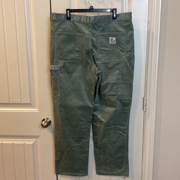 Sage green men’s corduroy pants size 38 - Picture 4 of 8